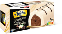 Bûche gourmande façon dame blanche (CG) - 900mL