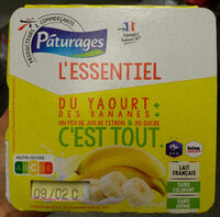 L'essentiel Du Yaourt   des bananes   un peu de jus de citron & du sucre c'est tout