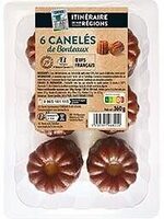 Caneles bordeaux x6 360g