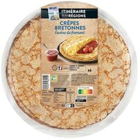 Crepes de froment x6