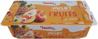 Yaourt aux fruits jaunes 8x125