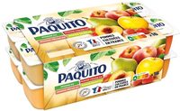 DESSERT DE FRUITS PANACHE 16X100G - pomme, pomme fraise, pomme poire, pomme pêche