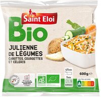 Julienne de legumes bio 600g
