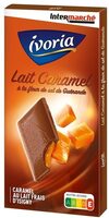 Tablette fourrée chocolat au lait caramel à la fleur de sel de Guérande - 125g