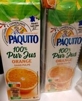 Pur jus orange sans pulpe