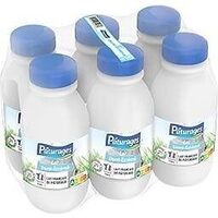 Lait uht 1/2 ecreme bt pack 6x25cl