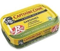 Sardines LABEL ROUGE à l'huile d'olive vierge extra 135g