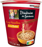 Cup Nouilles saveur poulet - 65g - Itinéraire Des Saveurs