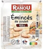 Eminces de poulet roti 2x75g