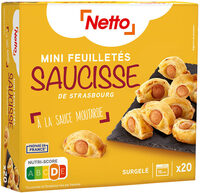 20 mini Feuilletés Saucisse