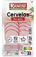 Cervelas tranche 16t 150g massif trad