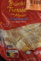 Brioche tressée à la main