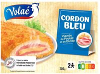 Cordon bleu poulet dinde