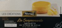Les Créations La Surprenante tartelette au citron de Sicile les 2 pots de 80 g