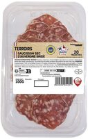 SAUCISSON SEC AUVERGNE BRIDE 100g FE IGP