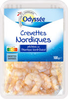 Crevettes nordiques décortiquées cuites - 100g