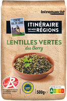 Lentille verte du berry label rouge 500g