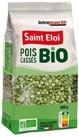 Pois casses 500g bio saint eloi bio
