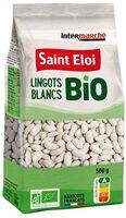 Haricot lingot blanc 500g bio saint eloi bio