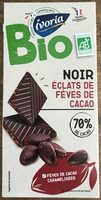 Noir Éclats De Fèves De Cacao