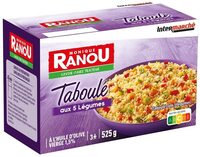 Taboulé aux 5 légumes 525g