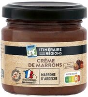 CREME de marrons de l'Ardèche 37% avec morceaux