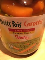 Petits pois extra fins carottes - 720 ml