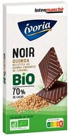 Tablette BIO dégustation - Chocolat noir au quinoa - 100g