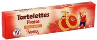 Tartelettes fraise rondes 150g