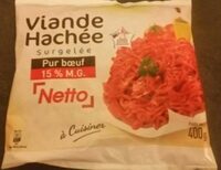 VIANDE HACHEE PUR BOEUF 15% 400g