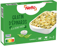 Gratin d'épinards NETTO 450g