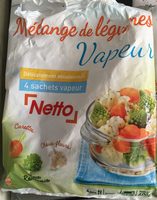 Melange de legume vapeur