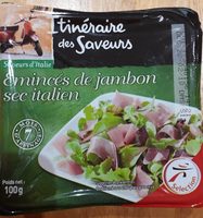 Emincés de jambon sec italien