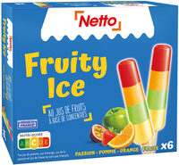 Fruity Ice - orange passion pomme fraise (SPF) x6 - 45mL