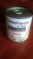 Champignons pieds et morceaux - 3x1/4