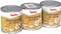 Champignons émincés - 3x1/4