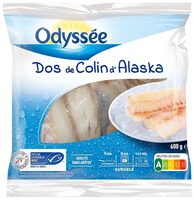 DOS DE COLIN D'ALASKA MSC 600g