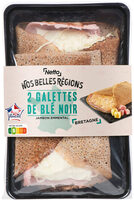 Galettes jambon emmental x2 300g