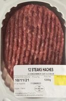 Jean Rozé Steaks hachés pur bœuf 15% la barquette de 2400 g