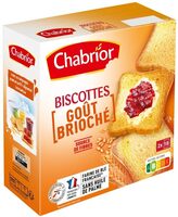 Biscottes goût brioché x36