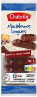 Madeleines longues au chocolat et aux pépites de chocolat
