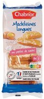 Madeleines longues aux perles de sucre