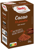Cacao en poudre 100% - 250g