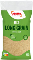 NETTO riz long incollable sac 5 kg