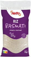 NETTO Riz basmati sac 5kg