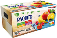 GOURDES Compote MULTIVARIETES (pommes, fraises, bananes, 5 fruits) allégée en sucres - 20 x 90 g - P'tits Prods => Adulte
