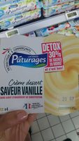 Detox -30% crème dessert saveur vanille