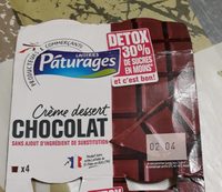 Detox -30% crème dessert chocolat
