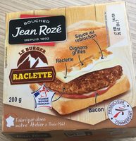 Le burger raclette