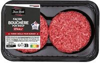 Haché façon bouchère 15%MG x2